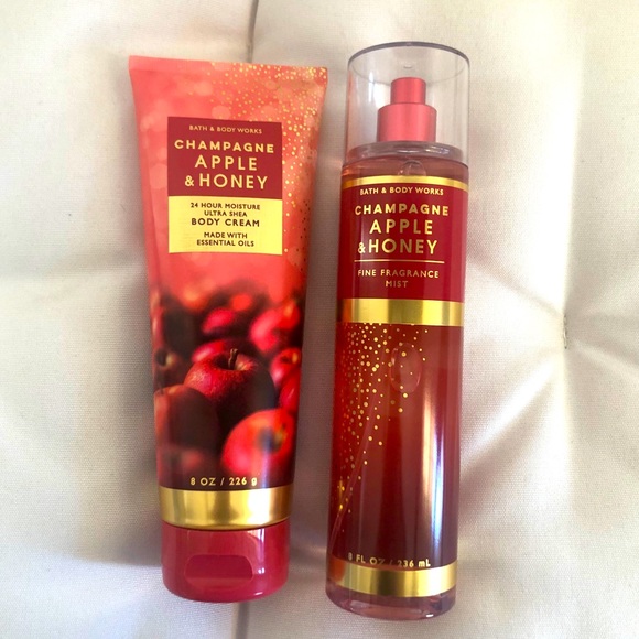 Bath & Body Works Other - B&BW bundle! - Champagne apple & honey